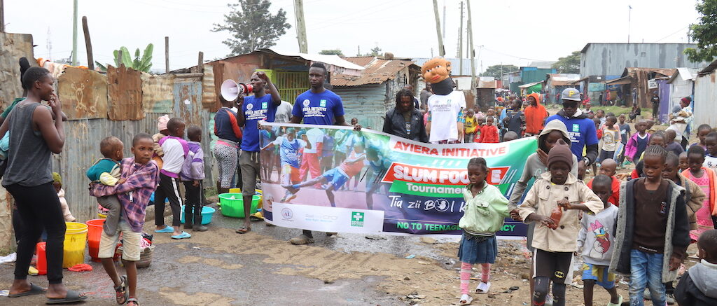 Korogocho Community Awareness in Slum Footie Tournament