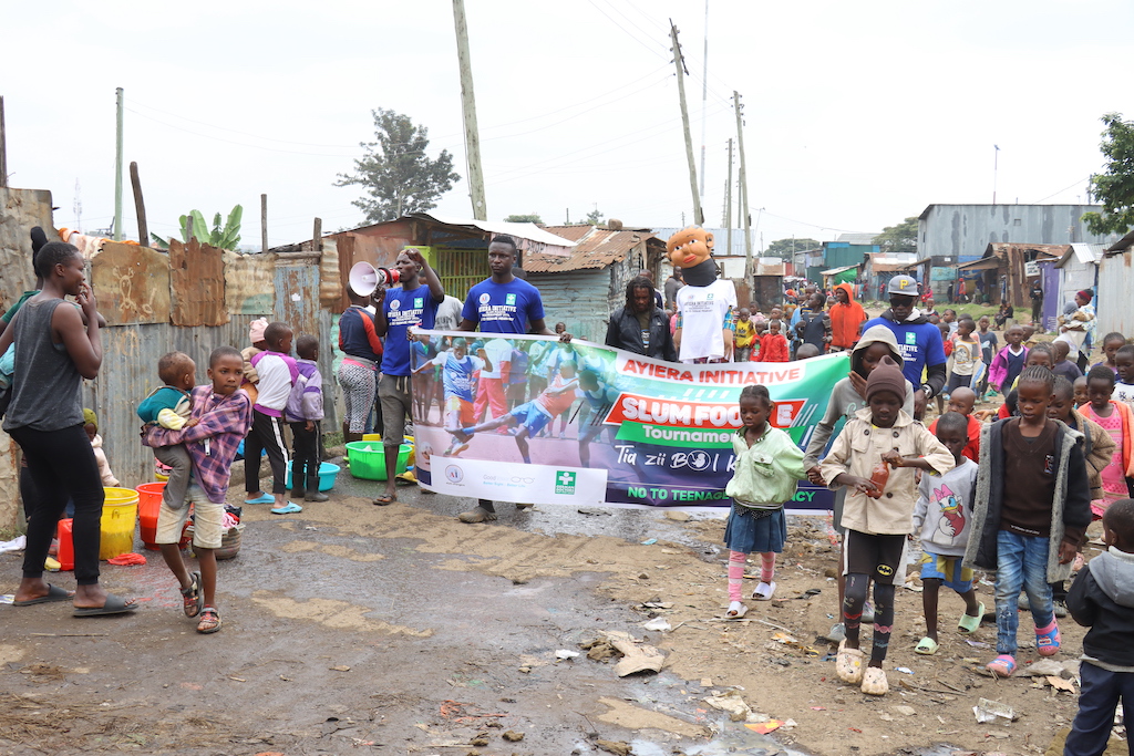 Korogocho Community Awareness in Slum Footie Tournament